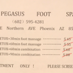 Pegasus Foot Spa in Phoenix, Arizona Pegasus Foot Spa in Phoenix, Arizona